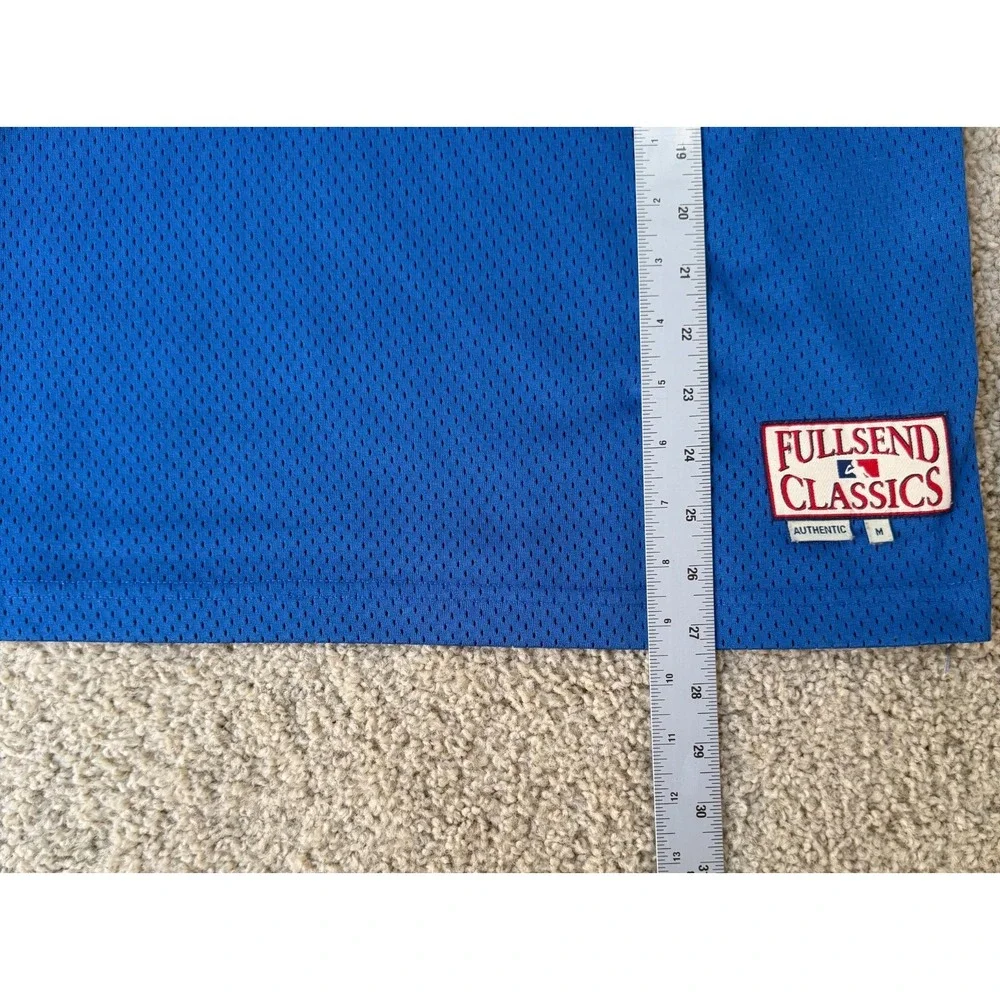 Full Send Nelkboys Basketball Jersey Mens Medium Blue Rainbow Nuggets Style